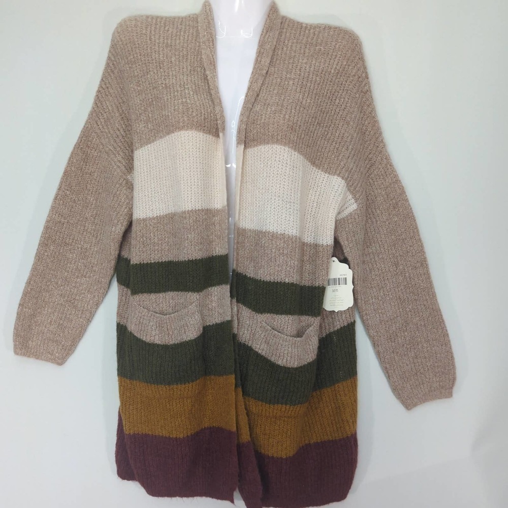 Altar'd State Multicolor Striped Sweater